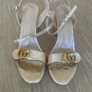Gold Women's Sandals
